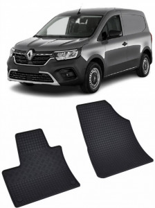 Renault Kangoo E-Tech fabricat din 2022 - Prezent, Van, 2 Locuri, set covorase auto dedicate, din cauciuc 100% Premium accesorii pentru autoturismul tau - masina v151000