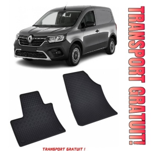 Renault Kangoo E-Tech fabricat din 2022 - Prezent, Van, 2 Locuri, set covorase auto dedicate, din cauciuc 100% Premium - Transport Gratuit