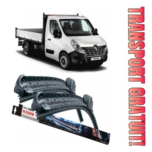 Renault Master Set 2 stergatoare parbriz Bosch Bosch Aerotwin 65 cm/65 cm compatibile cu Renault Master III Platform/Chassis (Ev, Hv, Uv) din 2010 (65 cm / 65 cm)