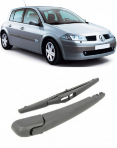 Renault Megane II Brat stergator pentru luneta spate cu lamela 230 mm, compatibil cu Renault Megane II Hatchback fabricat intre 2002-2009, calitate extra accesorii pentru autoturismul tau - masina v92168