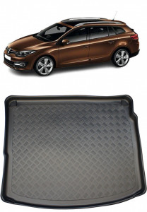 Renault Megane III Combi din 06.2009 - 08.2016, Tavita Pentru Portbagaj Lux Premium Dedicata, Cu Paravane *2 accesorii pentru autoturismul tau - masina v201639