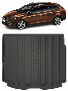 Renault Megane III din 06.2009 - 08.2016 Combi Cu Paravane *1, Tavita Pentru Portbagaj Lux Premium Dedicata, accesorii pentru autoturismul tau - masina v180268