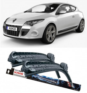 Renault Megane Set 2 stergatoare parbriz Bosch Bosch Aerotwin 60 cm/40 cm compatibile cu Renault Megane III Coupe (Dz0/1_) din 2008-2015 (60 cm / 40 cm) accesorii pentru autoturismul tau - masina v122717