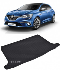 Renault Megane Tavita pentru portbagaj din cauciuc, compatibila Renault Megane IV fabricatie 01.2016 - prezent, caroserie hatchback accesorii pentru autoturismul tau - masina v112002