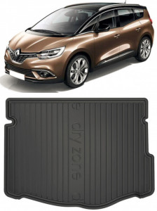 Renault Scenic IV din 12.2016 - Prezent Van Portbagaj Inferior *1, Tavita Pentru Portbagaj Lux Premium Dedicata, accesorii pentru autoturismul tau - masina v181035