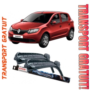Renault Set 2 stergatoare parbriz Bosch Bosch Aerotwin compatibile cu Renault Sandero/Stepway 2013 (53 cm / 50 cm)
