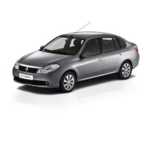 Renault Symbol I Din 2001 - 2008, Sedan , Set Covorase Auto Tip Tavita Premium 3D, din cauciuc accesorii pentru autoturismul tau - masina v169434