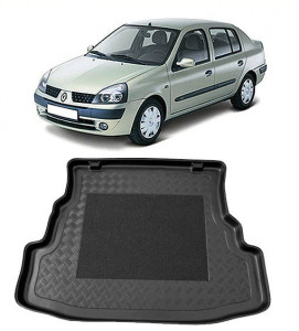 Renault Symbol I Sedan din 2007 - 2008, Tavita Pentru Portbagaj Lux Premium Dedicata, Podeaua Portbagajului Plata *1 accesorii pentru autoturismul tau - masina v195689