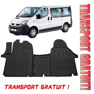 Renault Trafic II (2001-2014) (1+2) Set covorase auto cauciuc G.Modern Line 3D transport gratuit