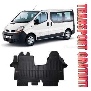 Renault Trafic II, Van, Din 09.2001 - 08.2014 , Set Covorase Auto Tip Tavita Premium 3D, din cauciuc