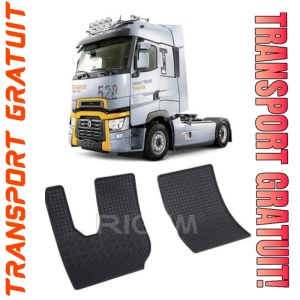 Renault Trucks T, Truck, fabricat din 2013 - Prezent, set covorase auto dedicate, din cauciuc 100% Premium