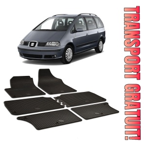 Seat Alhambra (1996 -2009) Set 6 covorase auto cauciuc Urban Line