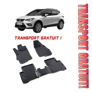 Seat Arona 2017-2025 Set 4 covorase auto din cauciuc tip tavita premium line 3D - Transport Gratuit!