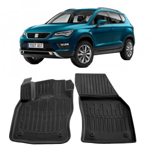Seat Ateca (2016-) Set covorase auto cauciuc G.Modern Line 3D accesorii pentru autoturismul tau - masina v66806