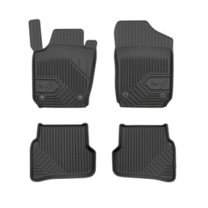 Seat Ibiza IV Din 05.2008 - 05.2017, Hatchback, 6J/6P , Set Covorase Auto Tip Tavita Premium 3D, din cauciuc accesorii pentru autoturismul tau - masina v168541