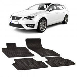 Seat Leon (2012-2019) Set 4 covorase auto cauciuc Urban Line accesorii pentru autoturismul tau - masina v240506
