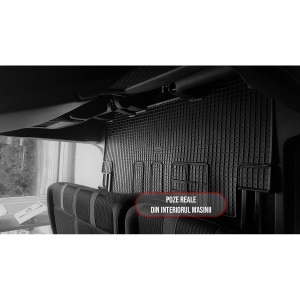 Set 1 covorase Peugeot Expert/Traveller Randul 2 5M 2016-prezent, din cauciuc 100%, compatibile cu autoturismul PEUGEOT Expert/Traveller v6259
