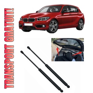 Set 2 amortizoare portbagaj haion BMW Seria 1 (F20) din 2011-2019, 2 bucati, KROSNO, 4 stickere auto BMW Seria