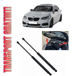 Set 2 amortizoare portbagaj haion BMW Seria 2 Coupe (F22, F87) din 2012-2021, 2 bucati, KROSNO, 4 stickere auto BMW Seria