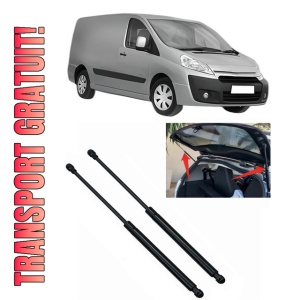 Set 2 amortizoare portbagaj haion CITROEN JUMPY II Van din 2007-2016, 2 bucati, KROSNO, 4 stickere auto CITROEN