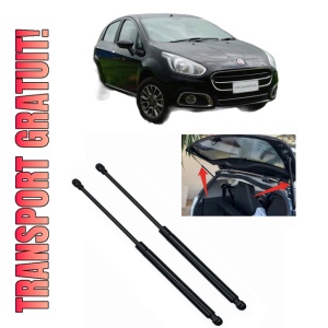 Set 2 amortizoare portbagaj haion FIAT PUNTO EVO (199_) din 2010-2010, 2 bucati, MAGNUM TECHNOLOGY, 4 stickere auto FIAT