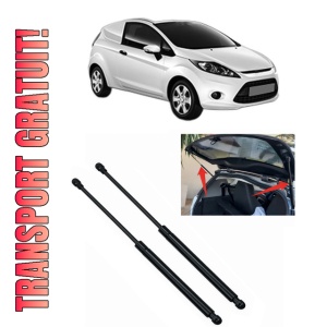 Set 2 amortizoare portbagaj haion FORD FIESTA VI Van din 2009-2017, 2 bucati, KROSNO, 4 stickere auto FORD