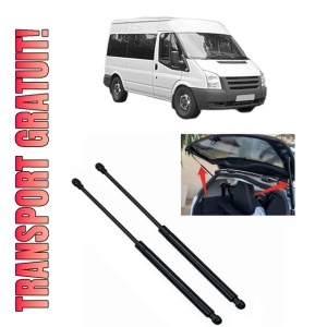 Set 2 amortizoare portbagaj haion FORD TRANSIT Bus (FD_ _, FB_ _, FS_ _, FZ_ _, FC_ _) din 2000-2014, 2 bucati, MAGNUM TECHNOLOGY, 4 stickere auto FORD