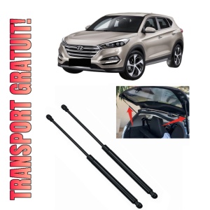 Set 2 amortizoare portbagaj haion HYUNDAI TUCSON SUV Van (TLE) din 2015-2020, 2 bucati, KROSNO, 4 stickere auto HYUNDAI