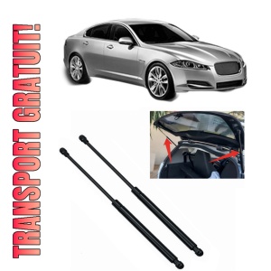 Set 2 amortizoare portbagaj haion JAGUAR XF I (X250) din 2008-2015, 2 bucati, KROSNO, 4 stickere auto JAGUAR