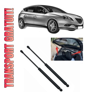 Set 2 amortizoare portbagaj haion LANCIA DELTA III (844_) din 2008-2014, 2 bucati, KROSNO, 4 stickere auto LANCIA