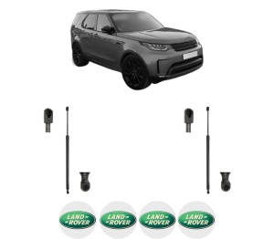 Set 2 amortizoare portbagaj haion LAND ROVER DISCOVERY V (L462) din 2016-2024, 2 bucati, KROSNO, 4 stickere auto LAND ROVER v199