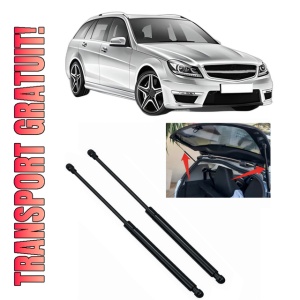 Set 2 amortizoare portbagaj haion MERCEDES-BENZ C-CLASS T-Model (S204) din 2007-2014, 2 bucati, KROSNO, 4 stickere auto MERCEDES-BENZ