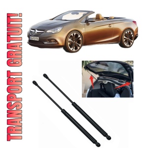 Set 2 amortizoare portbagaj haion OPEL CASCADA (W13) din 2013-2019, 2 bucati, KROSNO, 4 stickere auto OPEL