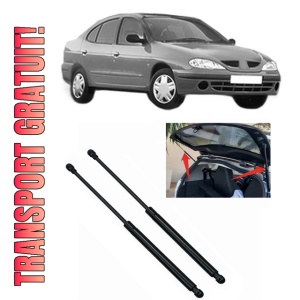 Set 2 amortizoare portbagaj haion RENAULT MEGANE I Classic (LA0/1_) din 1996-2003, 2 bucati, KROSNO, 4 stickere auto RENAULT