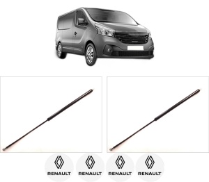 Set 2 amortizoare portbagaj haion RENAULT TRAFIC III Van (FG_) din 2014-2015, 2 bucati, KROSNO, 4 stickere auto RENAULT v4284