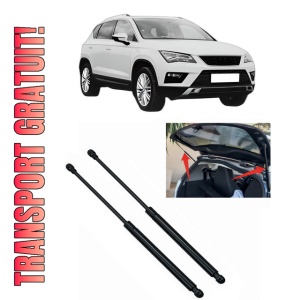 Set 2 amortizoare portbagaj haion SEAT ATECA (KH7, KHP) din 2016-2021, 2 bucati, KROSNO, 4 stickere auto SEAT