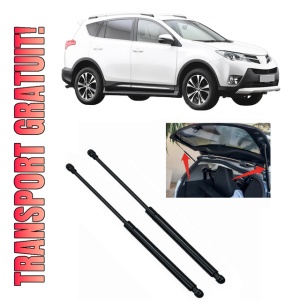 Set 2 amortizoare portbagaj haion TOYOTA RAV 4 IV VAN (_A4_) din 2012-2018, 2 bucati, KROSNO, 4 stickere auto TOYOTA