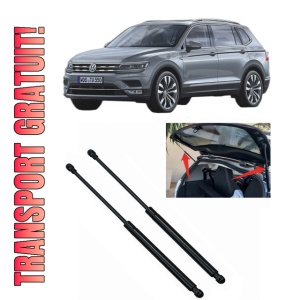 Set 2 amortizoare portbagaj haion Volkswagen TIGUAN ALLSPACE (BW2, BJ2) din 2017-2021, 2 bucati, KROSNO, 4 stickere auto Volkswagen