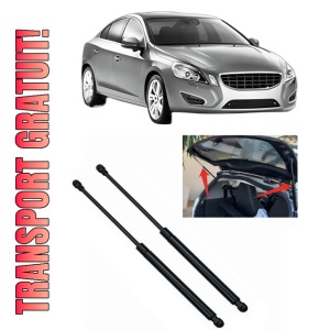 Set 2 amortizoare portbagaj haion VOLVO S60 II (134) din 2010-2018, 2 bucati, KROSNO, 4 stickere auto VOLVO