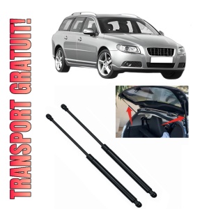 Set 2 amortizoare portbagaj haion VOLVO V70 III (135) din 2007-2016, 2 bucati, KROSNO, 4 stickere auto VOLVO