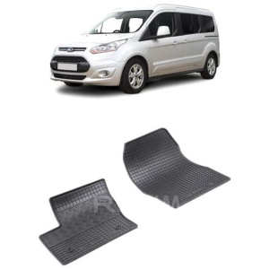 Set 2 covorase Ford Tourneo Connect 2M 2014-prezent, din cauciuc 100%, compatibile cu autoturismul FORD Tourneo v1764