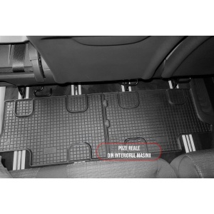 Set 2 covorase Mercedes Vito Randul 3 2014-prezent, din cauciuc 100%, compatibile cu autoturismul MERCEDES Vito v2561