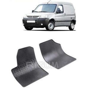Set 2 covorase Peugeot Partner 2M 1999-2007, din cauciuc 100%, compatibile cu autoturismul PEUGEOT Partner v5099