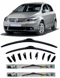 Set 2 stergatoare Kontakt Multi Adapter 71 cm/71 cm compatibile cu Volkswagen Golf Plus V (5M1, 521) din 2004-2013 (71 cm/71 cm) accesorii pentru autoturismul tau - masina v142005