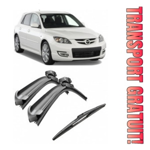 Set 2 stergatoare parbriz AR728S (550mm x 450mm) pentru Mazda 3 (BK) Hatchback (07.03-12.08) Bosch