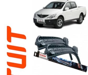Set 2 stergatoare parbriz AR728S (550mm x 475mm) pentru SSANGYONG Actyon Sports (03.07 -) Bosch accesorii pentru autoturismul tau - masina v217973