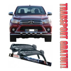Set 2 stergatoare parbriz AR728S (550mm x 475mm) pentru Toyota Hilux (N15, N25, N26, N35) (07.05 -) Bosch