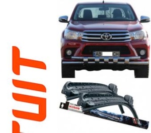 Set 2 stergatoare parbriz AR728S (550mm x 475mm) pentru Toyota Hilux (N15, N25, N26, N35) (07.05 -) Bosch accesorii pentru autoturismul tau - masina v218595