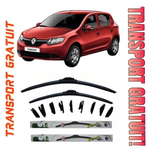 Set 2 stergatoare parbriz Bosch Aerotwin 600/475mm compatibile cu Renault SANDERO/STEPWAY II (B8_) (2013) Bosch