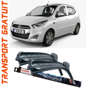 Set 2 stergatoare parbriz Bosch Aerotwin 600/475mm compatibile cu Hyundai i10 II (BA, IA) (2013-2016) Bosch accesorii pentru autoturismul tau - masina v214295